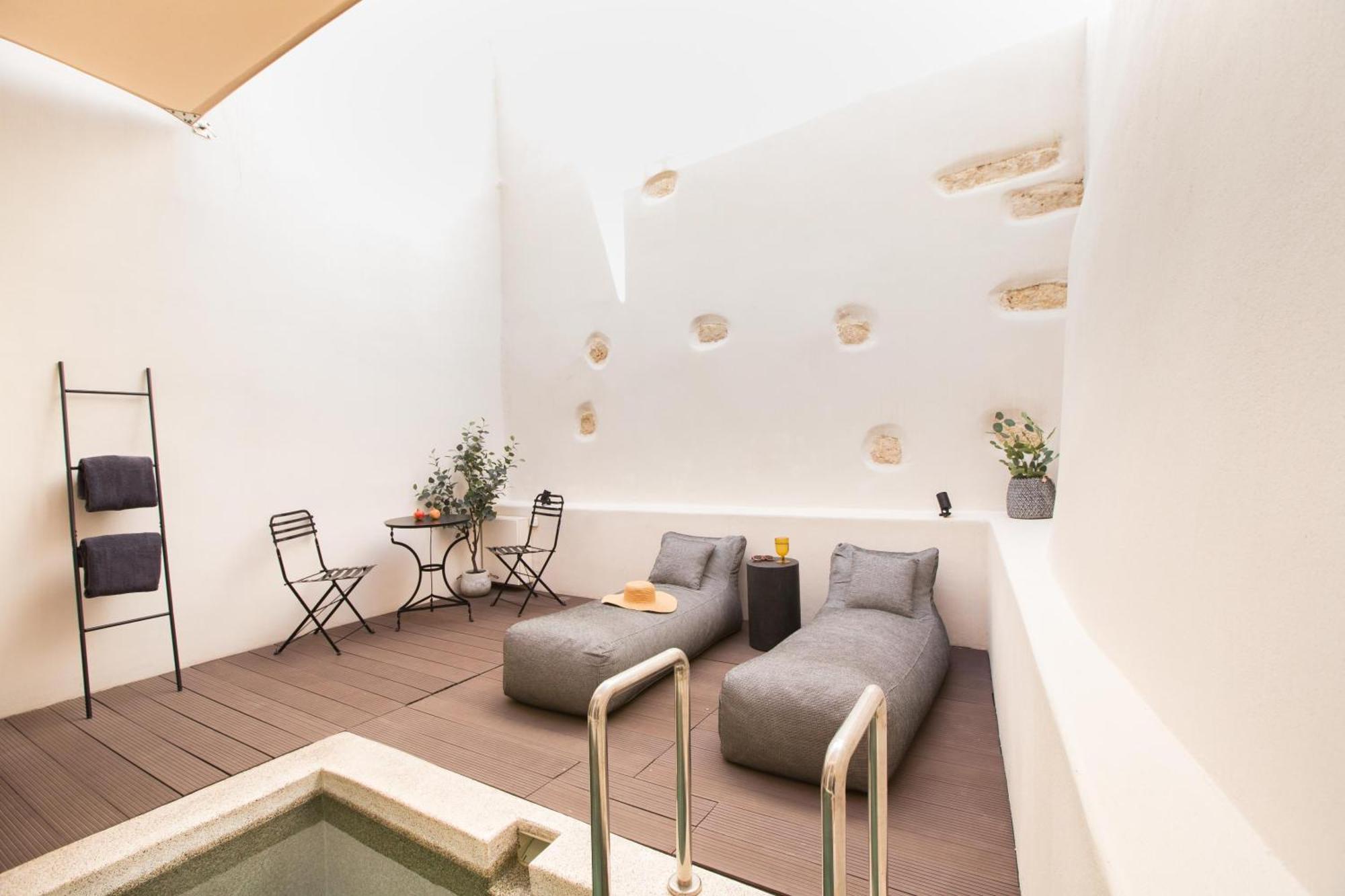 Le Bijou Luxury Suites Rethymno Bagian luar foto